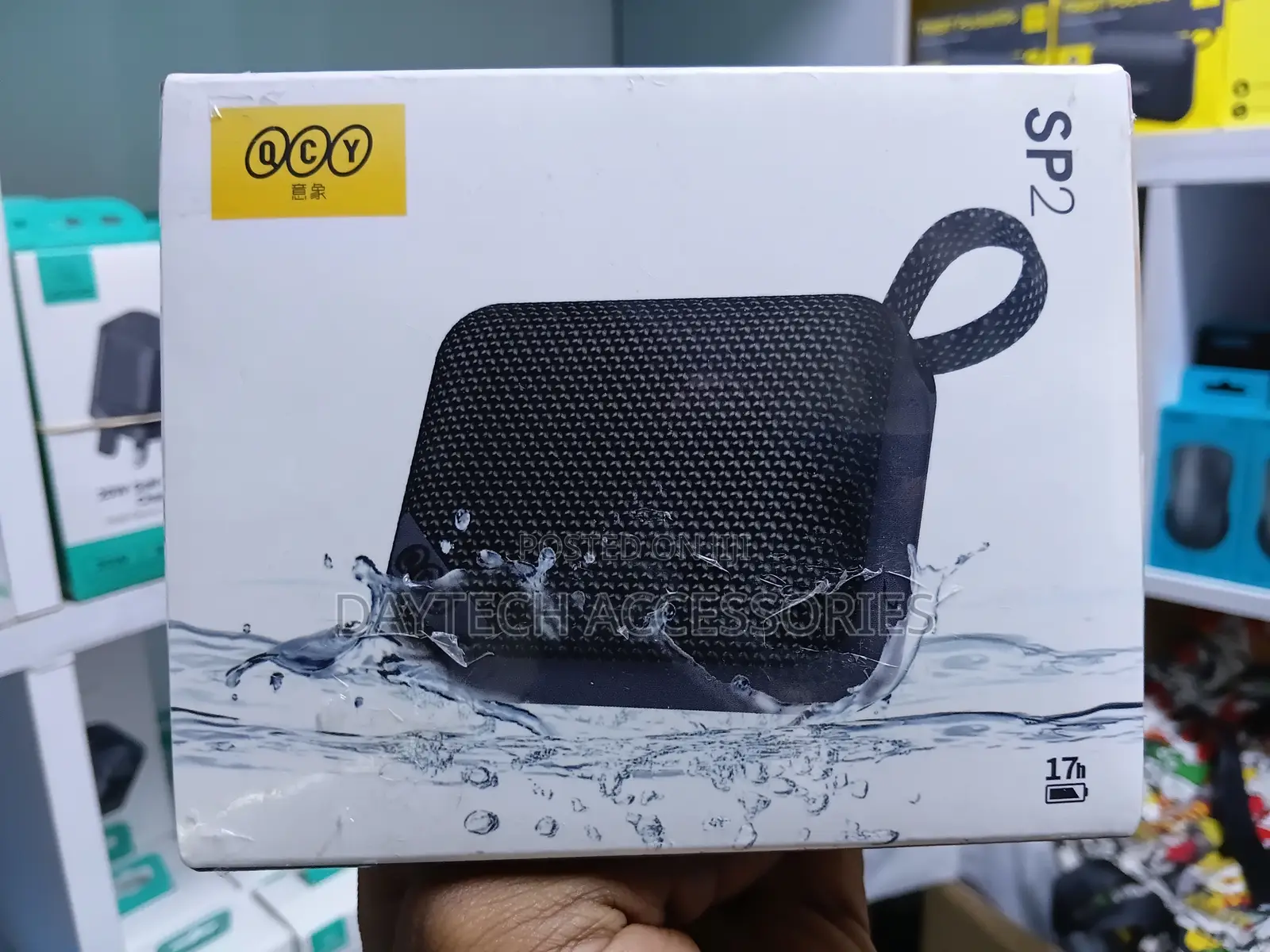 This Is a QCY SP2 Bluetooth Speaker