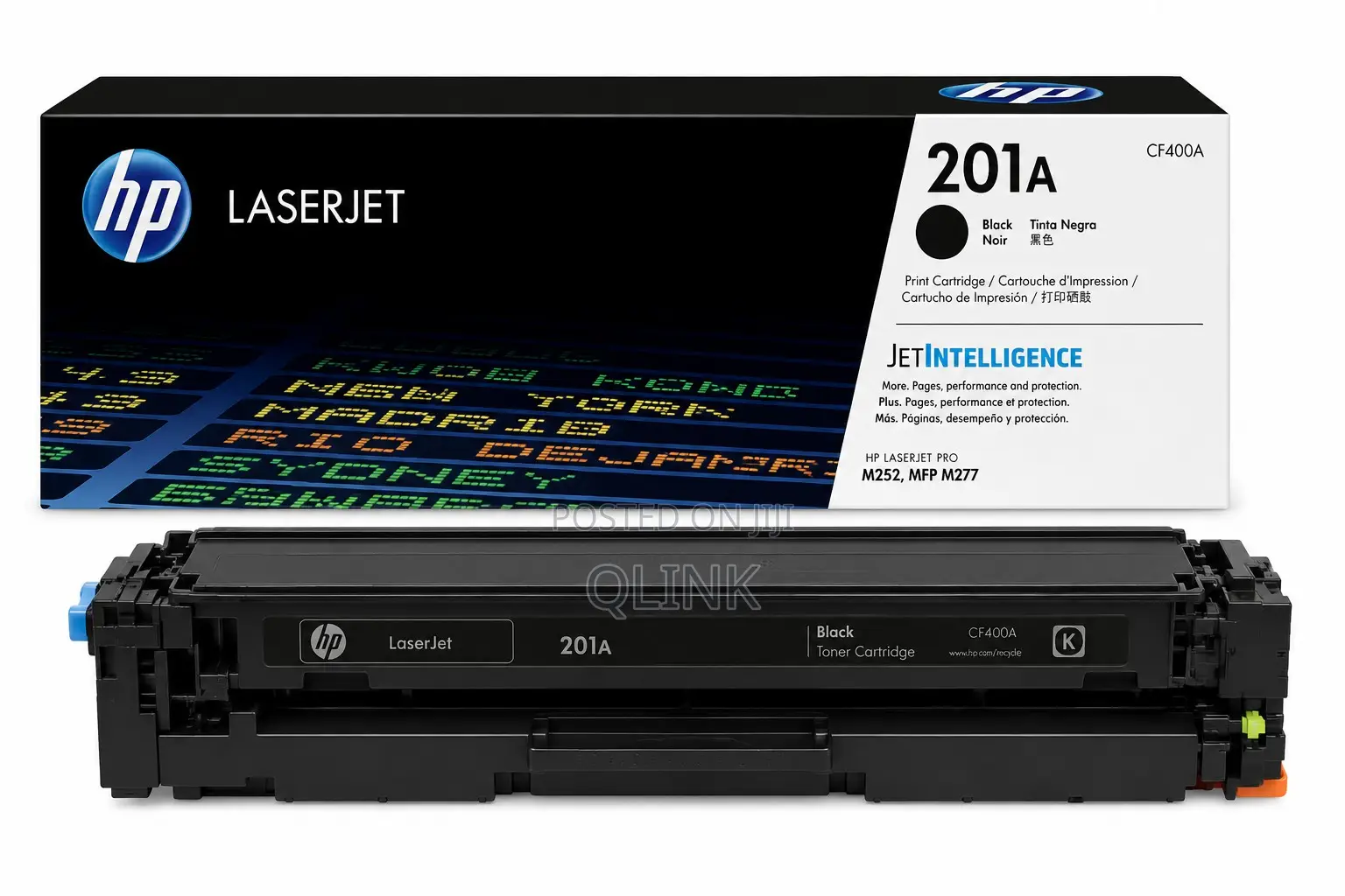 HP 201A Black Original LaserJet Toner Cartridge - CF400A