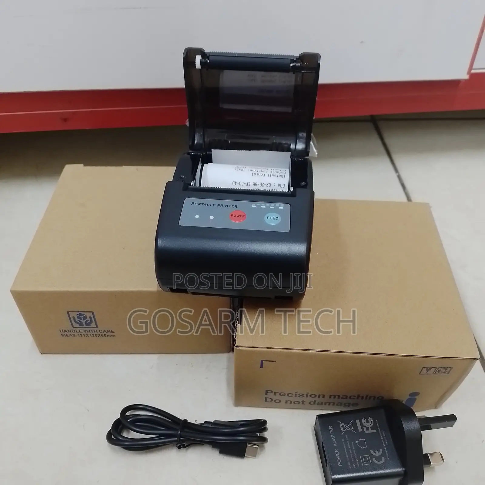 P-58 Printer 58mm Portable Thermal Bluetooth Printer
