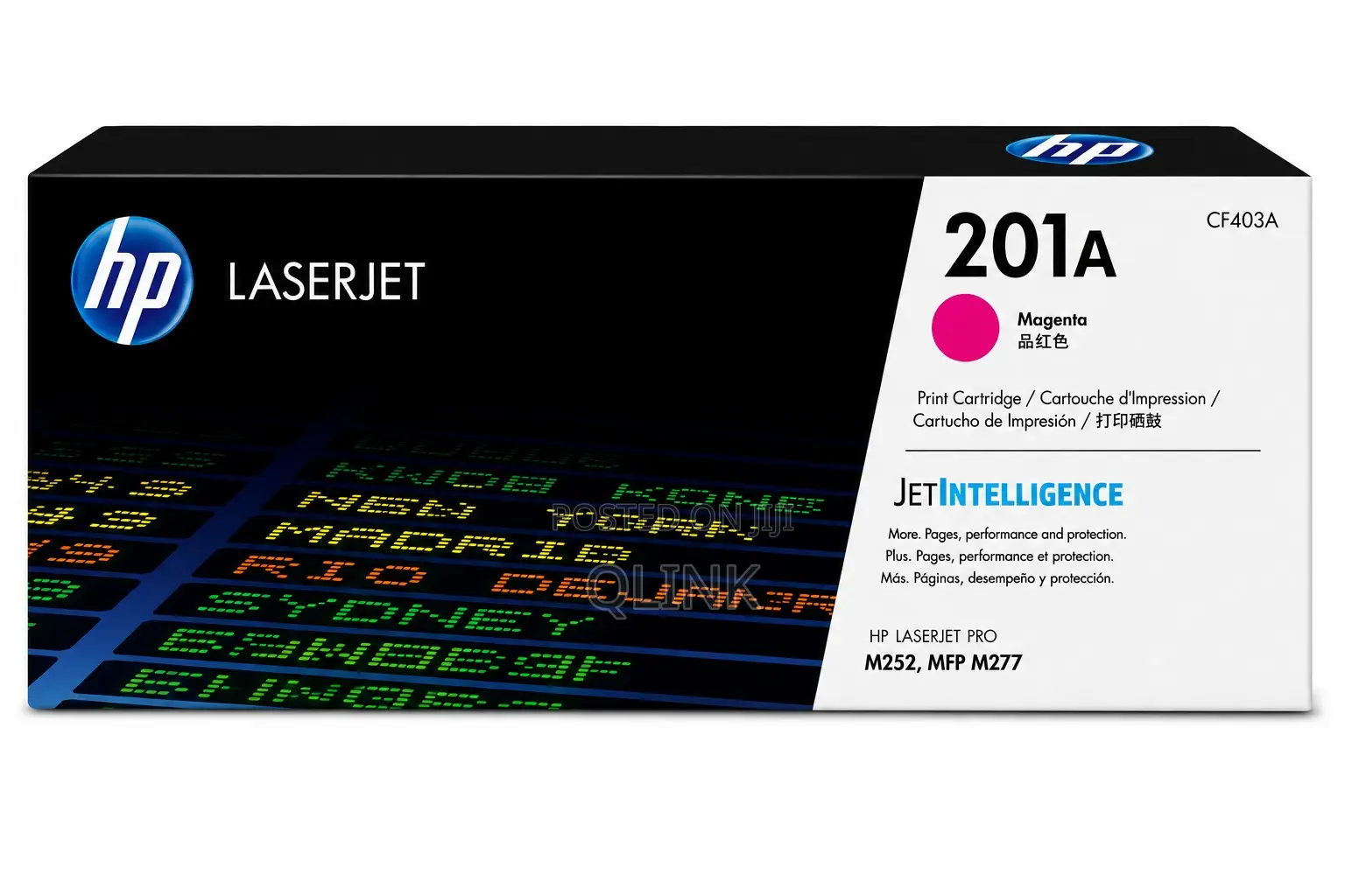 HP 201A Magenta Original LaserJet Toner Cartridge - CF403A