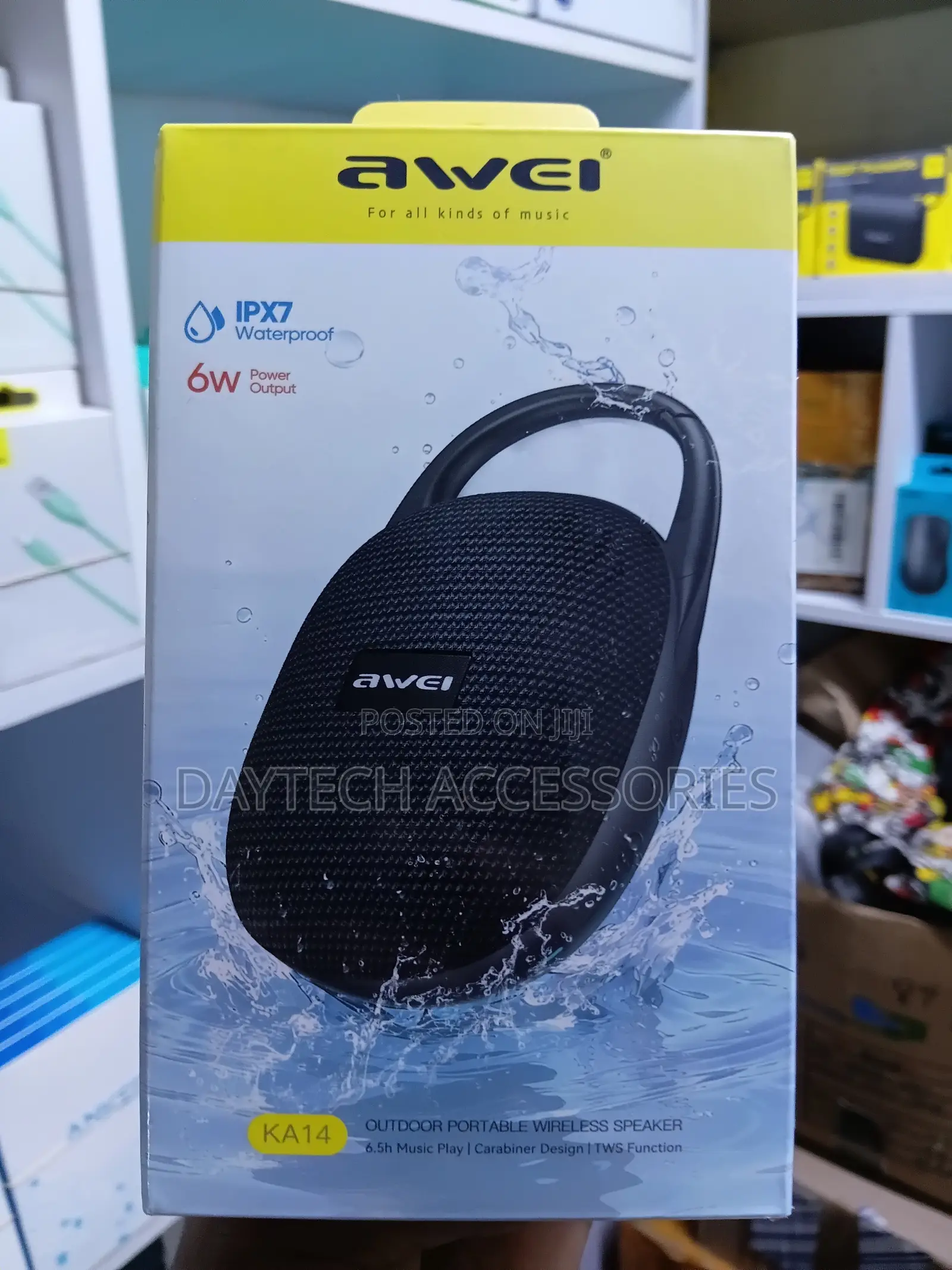 AWEI KA14 6W Bluetooth Speaker With Handle.