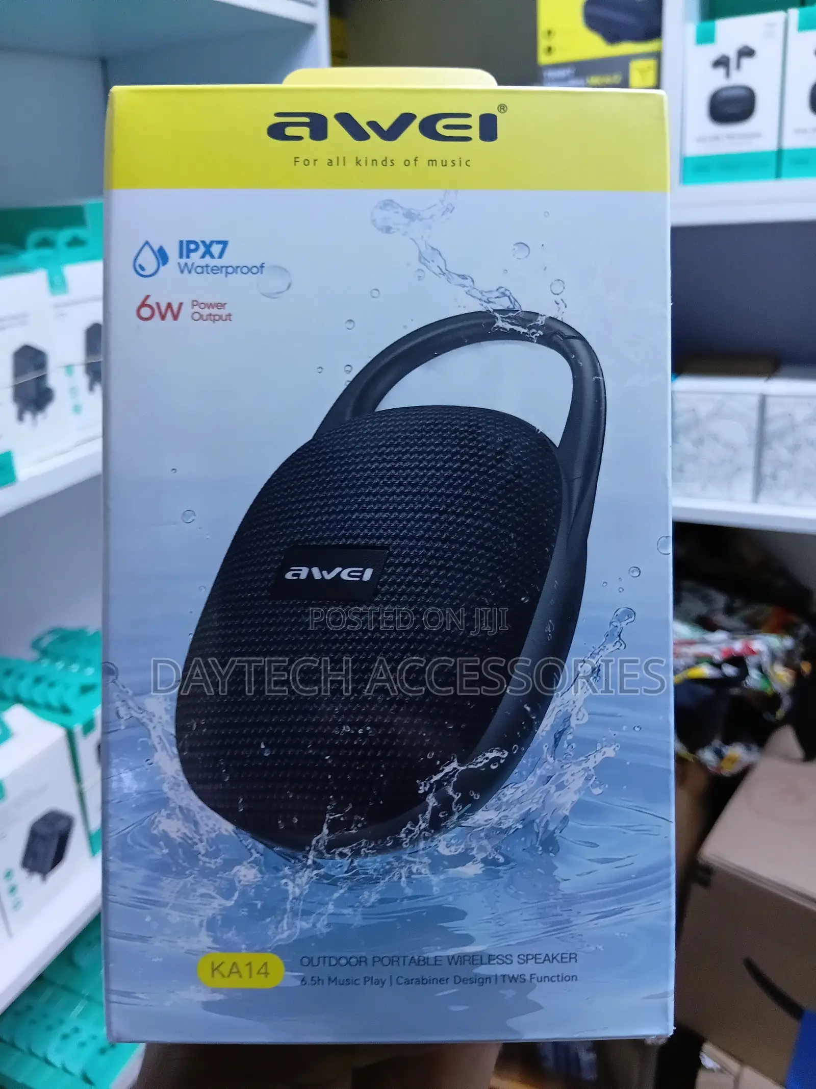 AWEI KA14 6W Bluetooth Speaker With Handle.