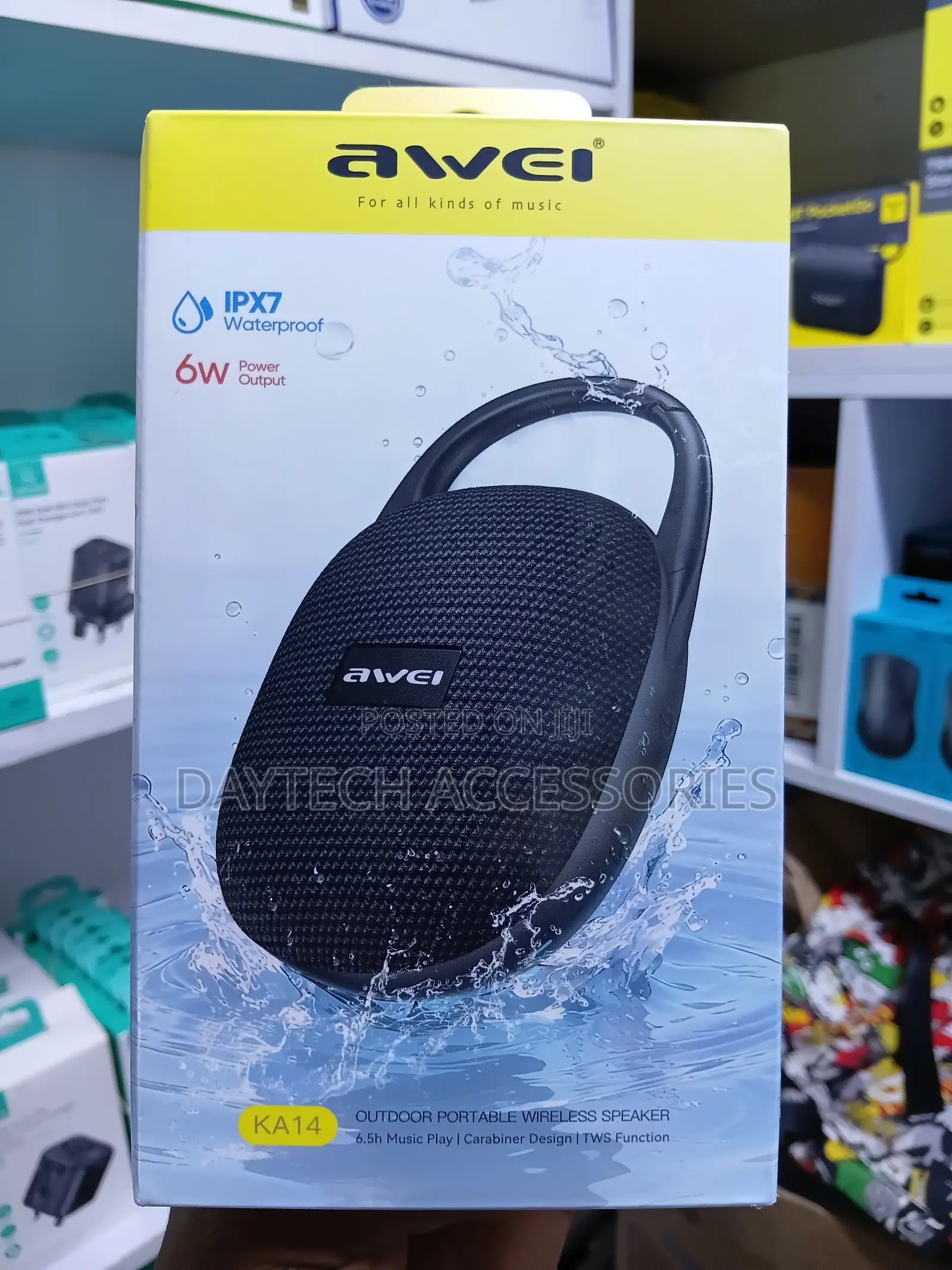 AWEI KA14 6W Bluetooth Speaker With Handle.