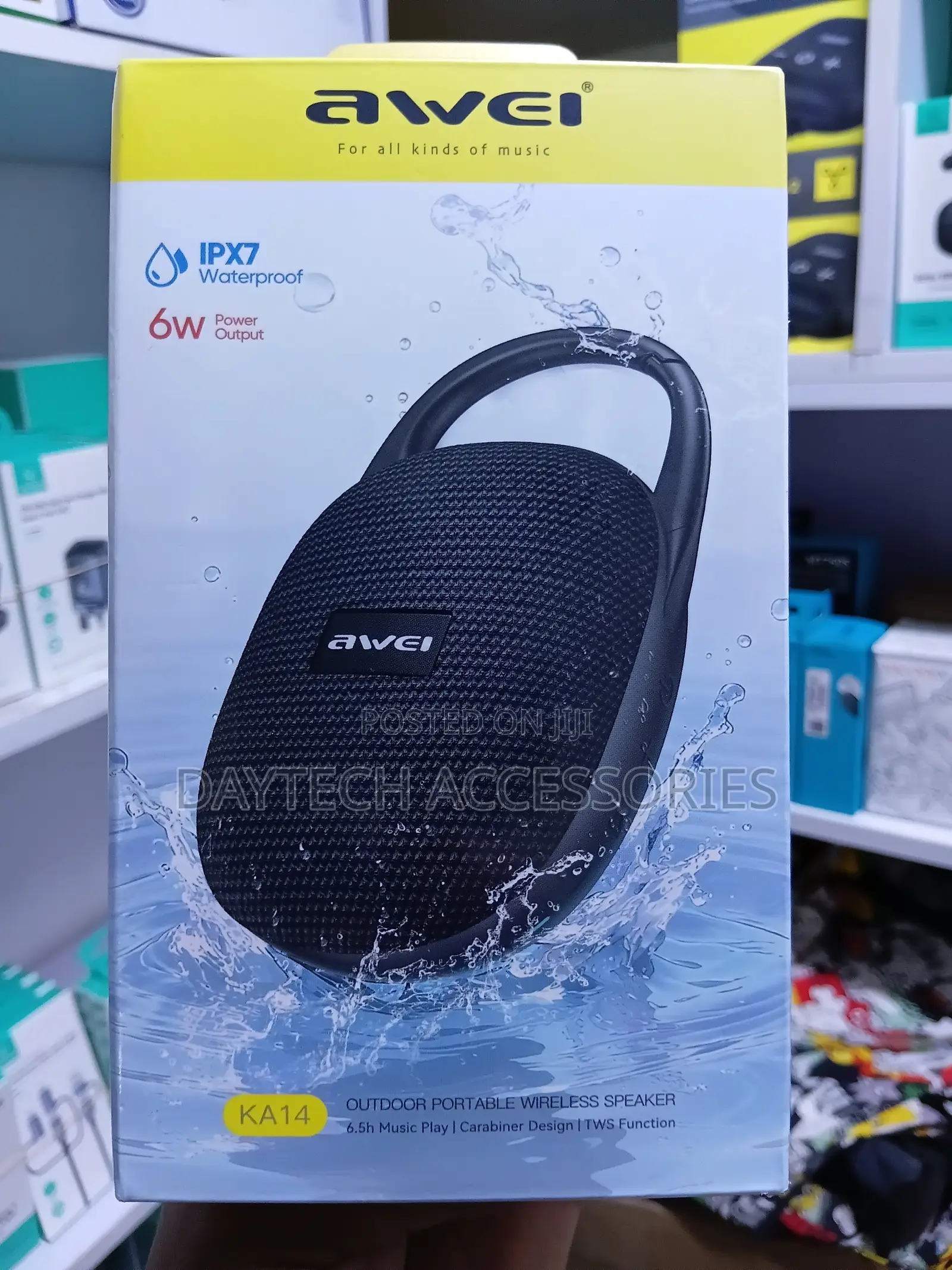 AWEI KA14 6W Bluetooth Speaker With Handle.
