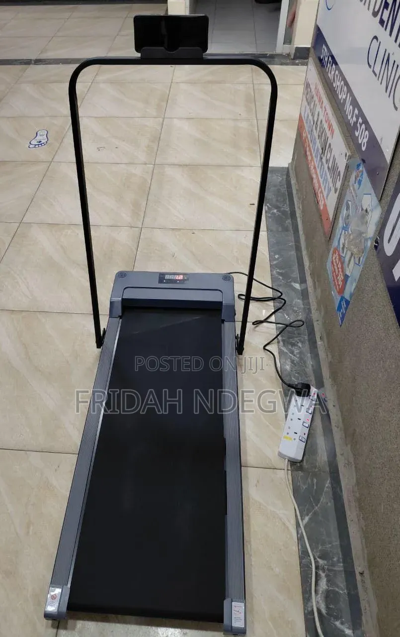 Foldable Remote Controlled Slim Pad Treadmill
