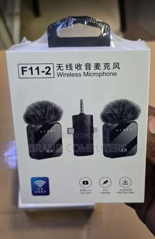 F11‐2 Wireless Microphone 3‐in‐1