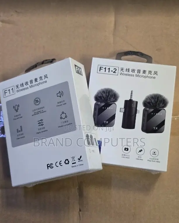 F11-2 Wireless Clip-on Microphone