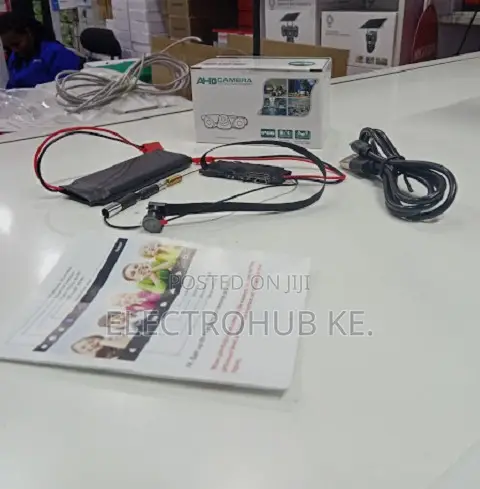 Pinhole Indoor Covert Spy Camera With Video Recording