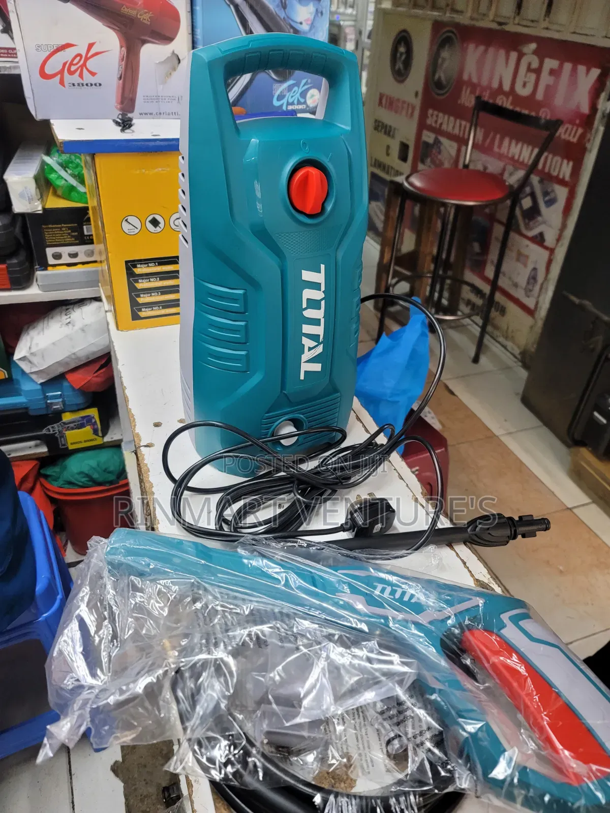 New Total High Pressure 1400w/High Pressure Carwash 1400
