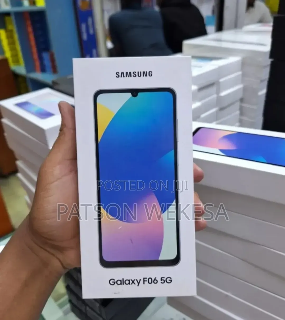 New Samsung Galaxy F06 5G 128 GB Blue