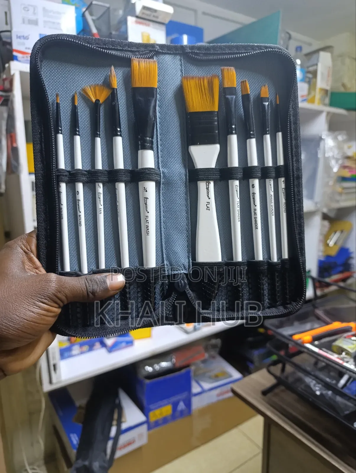 Soft Nylon Paint Brushes for Canvas Acrylic Oil Painting