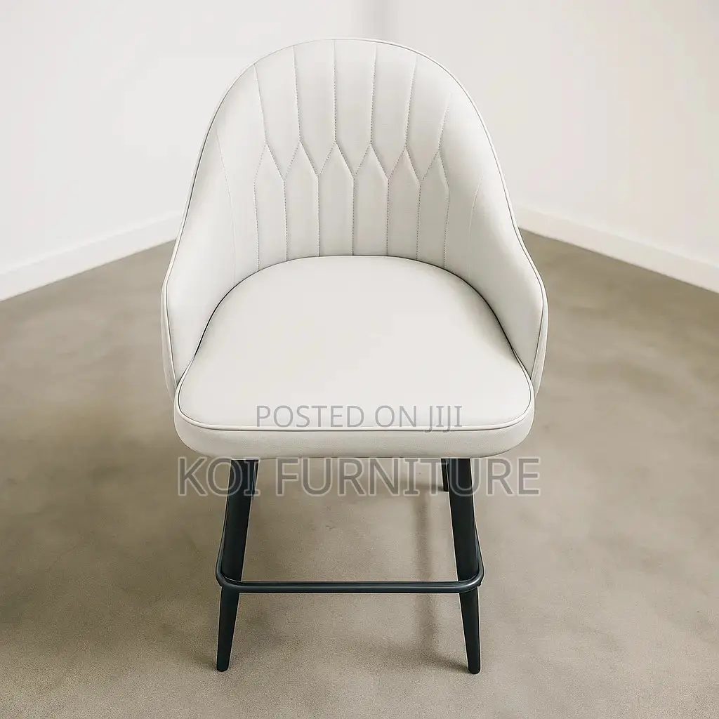 Barstool; Leather Recliner Swivel Barstools