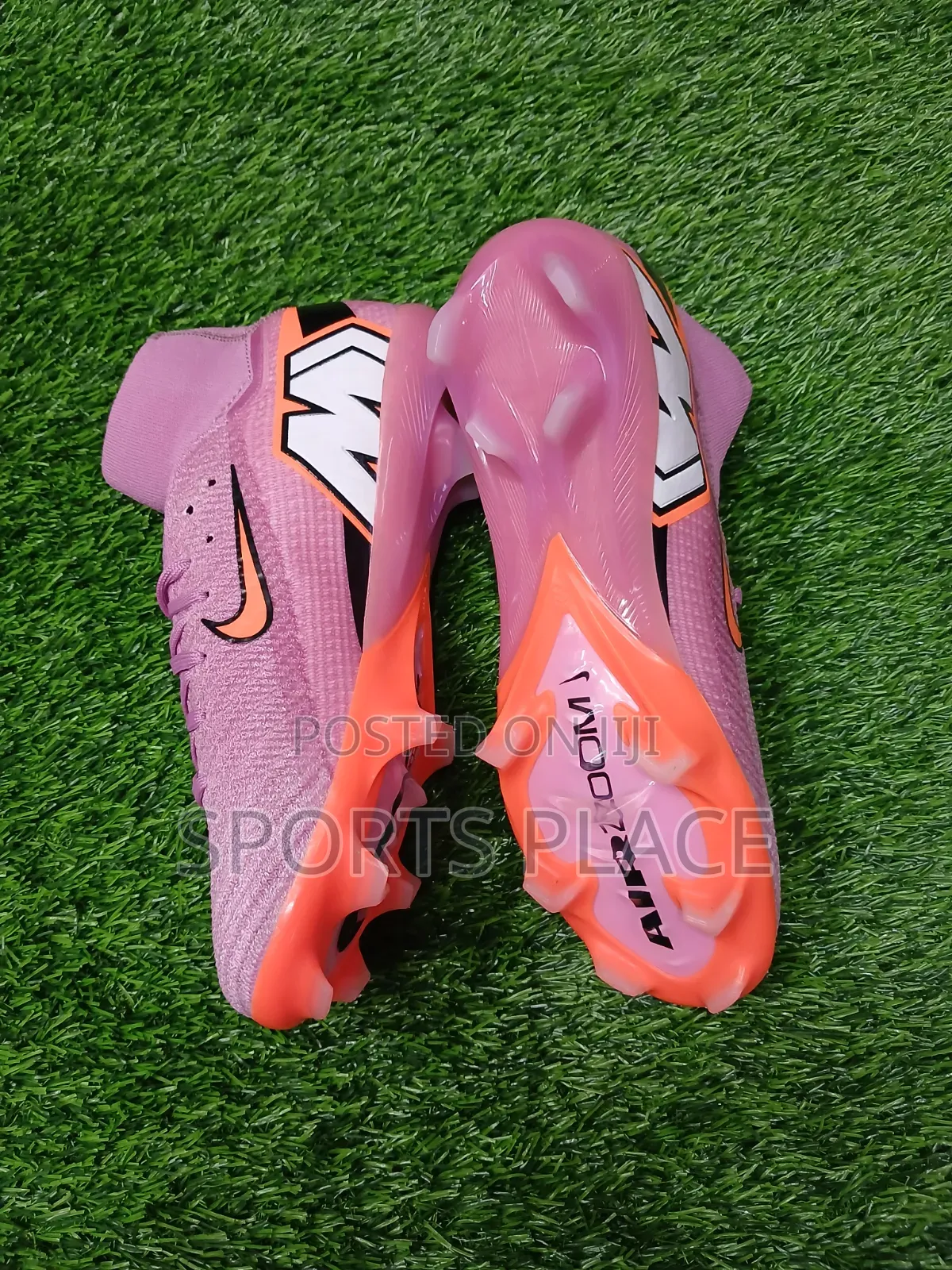Pink Ankle Boots Superfly 10 Football Hightop Cleats