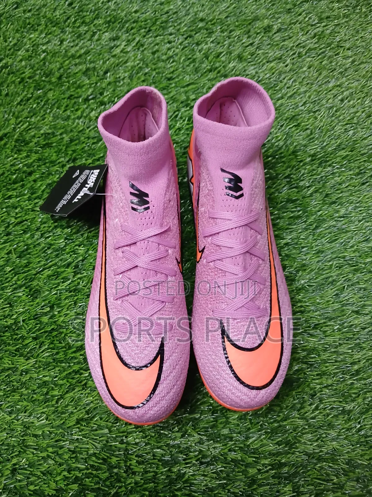Pink Ankle Boots Superfly 10 Football Hightop Cleats