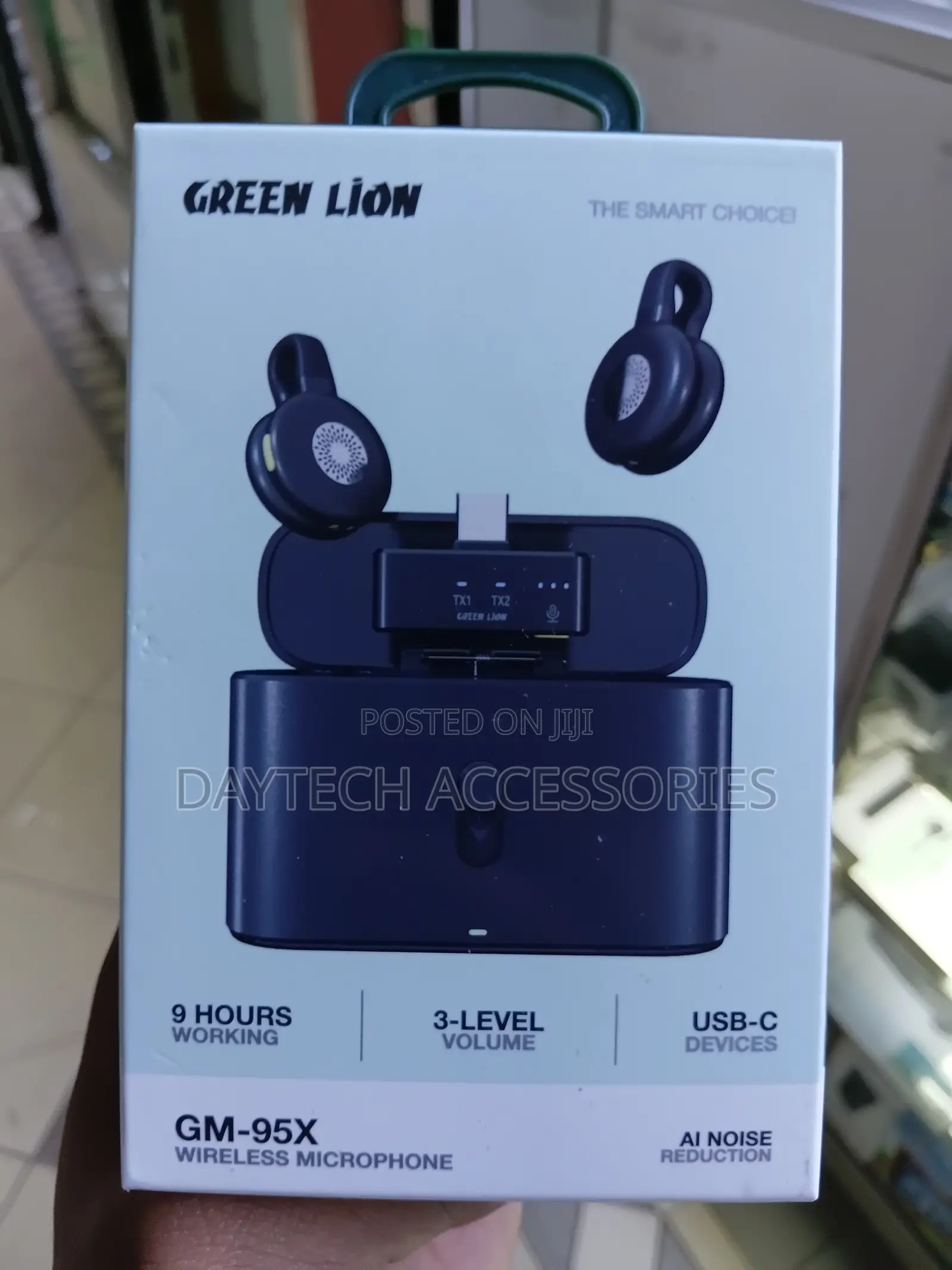 Green Lion GM-95X Wireless Microphone 360° Omnidirectiona.