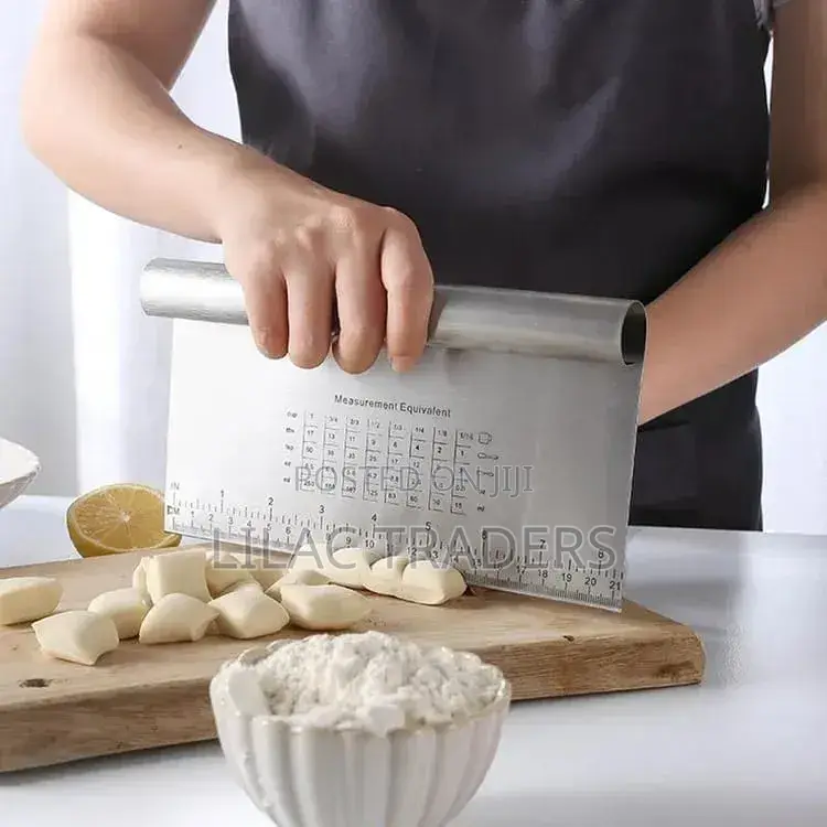 *25cm Stainless Steel Dough Cutter/ Scrapper