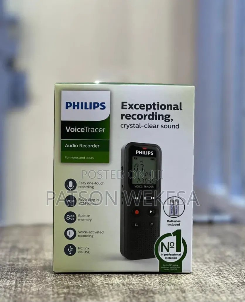 Philips DVT1160 – VoiceTracer Audio Recorder