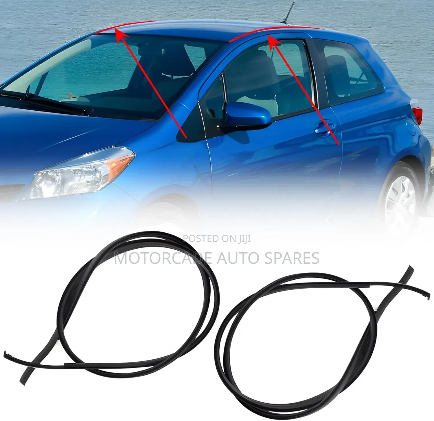 Roof Moulding Vitz 2015