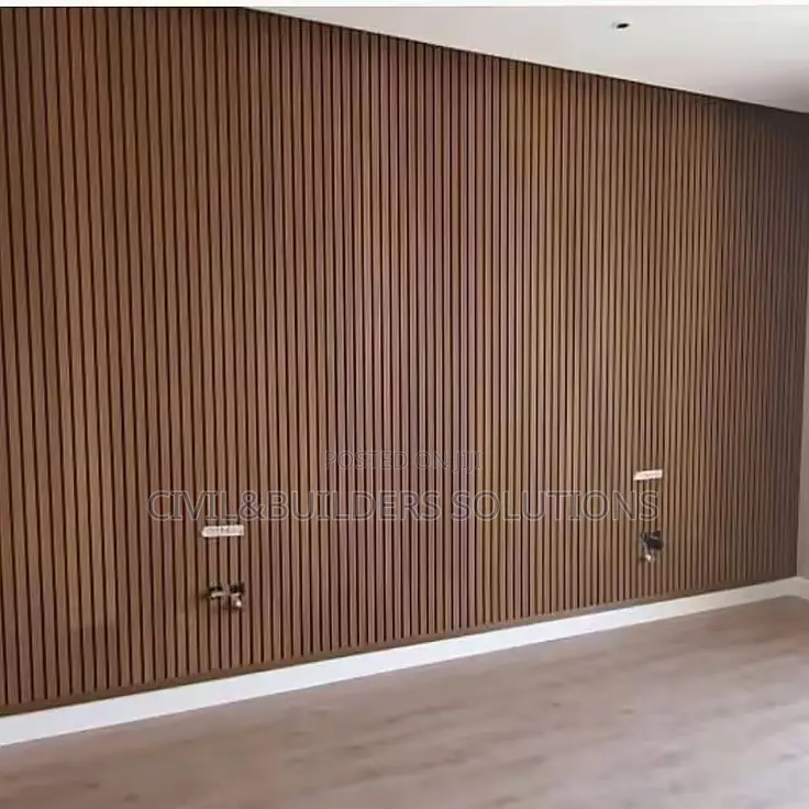 Modern Slatted Wall Panel