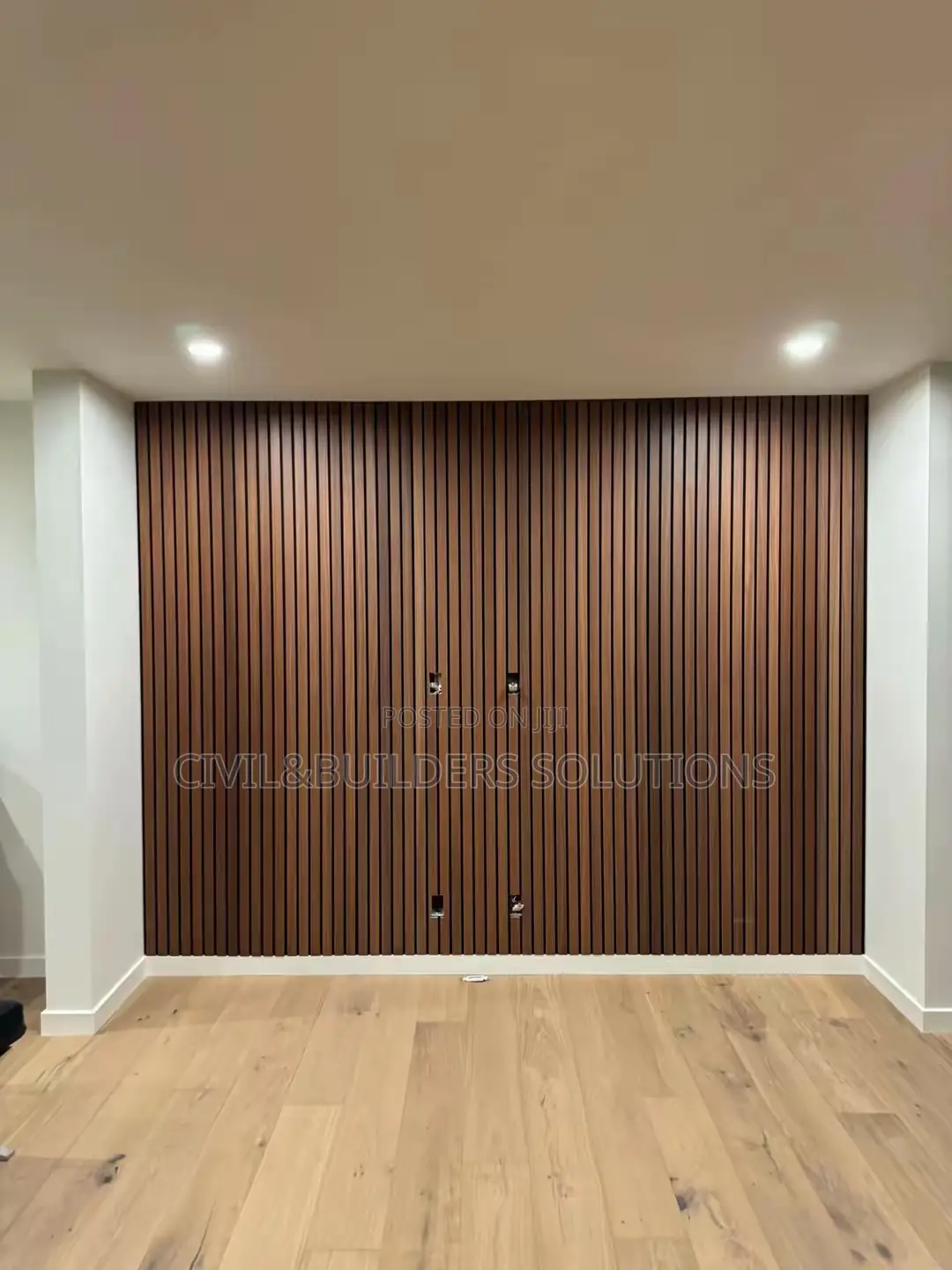 Modern Slatted Wall Panel