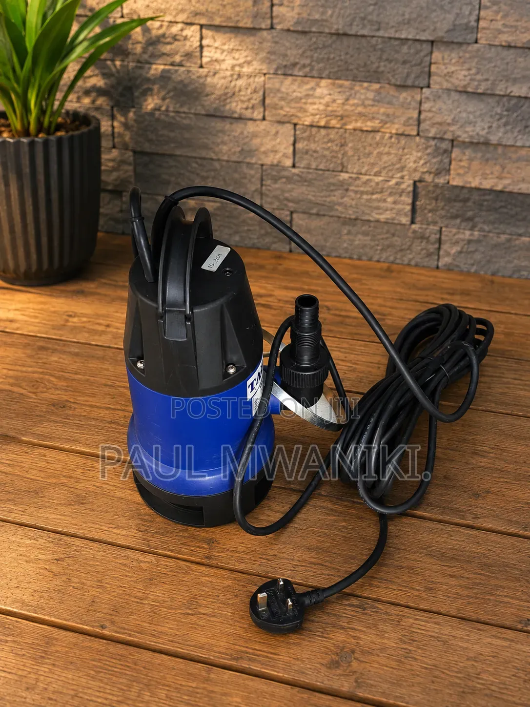 TAFLO Automatic Submersible Water Pump – Heavy Duty Drainage Pump