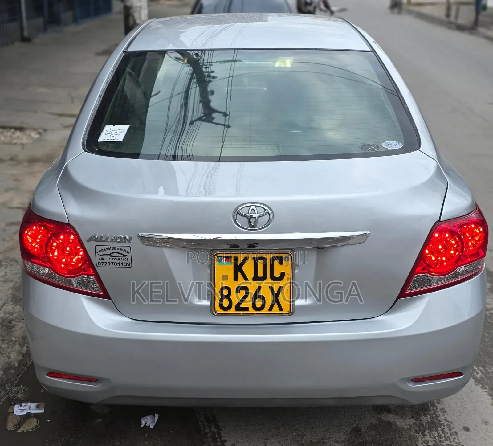 Toyota Allion 2014 Silver