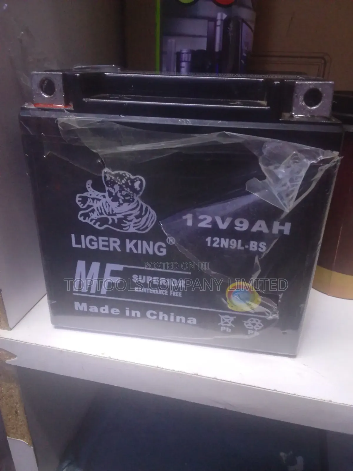 Iiger King Motorbike Battery 12v 9ah