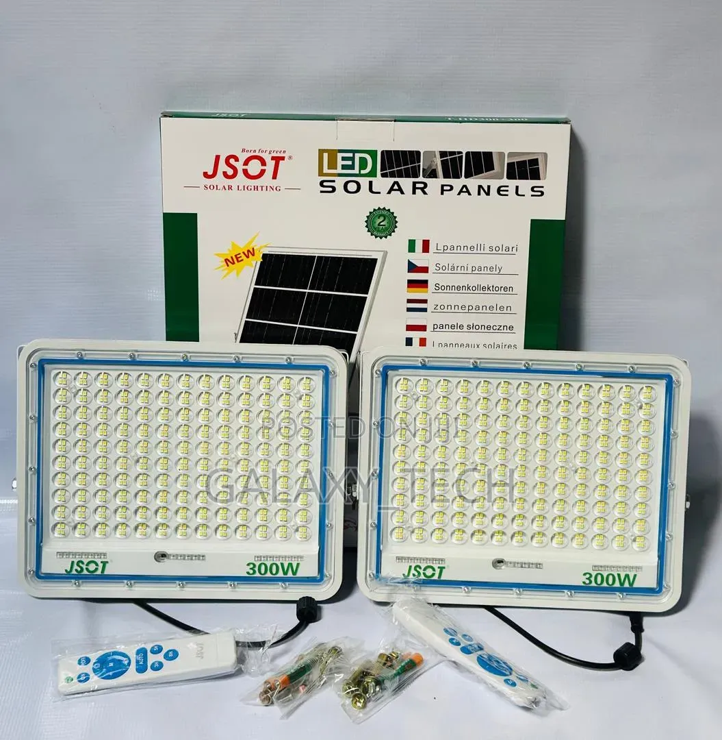 300W + 300W 2-in-1 Jsot Solar Lights