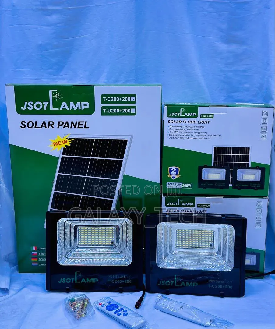 300W + 300W 2-in-1 Jsot Solar Lights