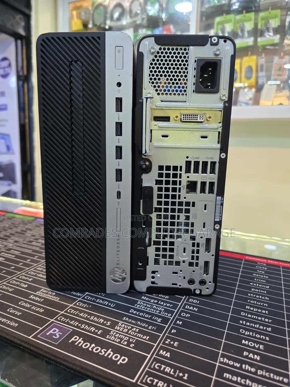 Desktop Computer HP EliteDesk 705 8GB AMD Ryzen 5 HDD 500GB