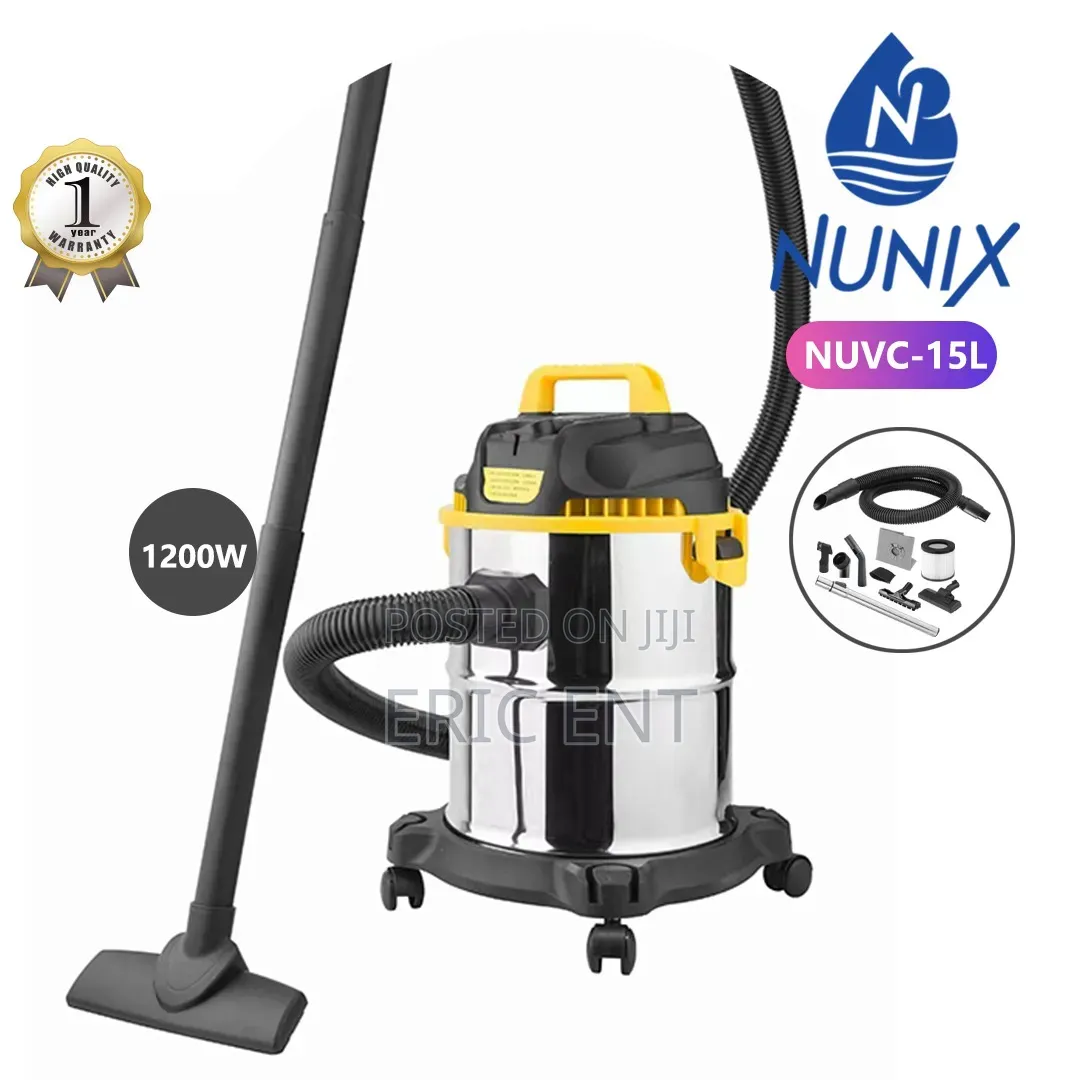15 Litres Nunix Wet and Dry Vacuum Cleaner
