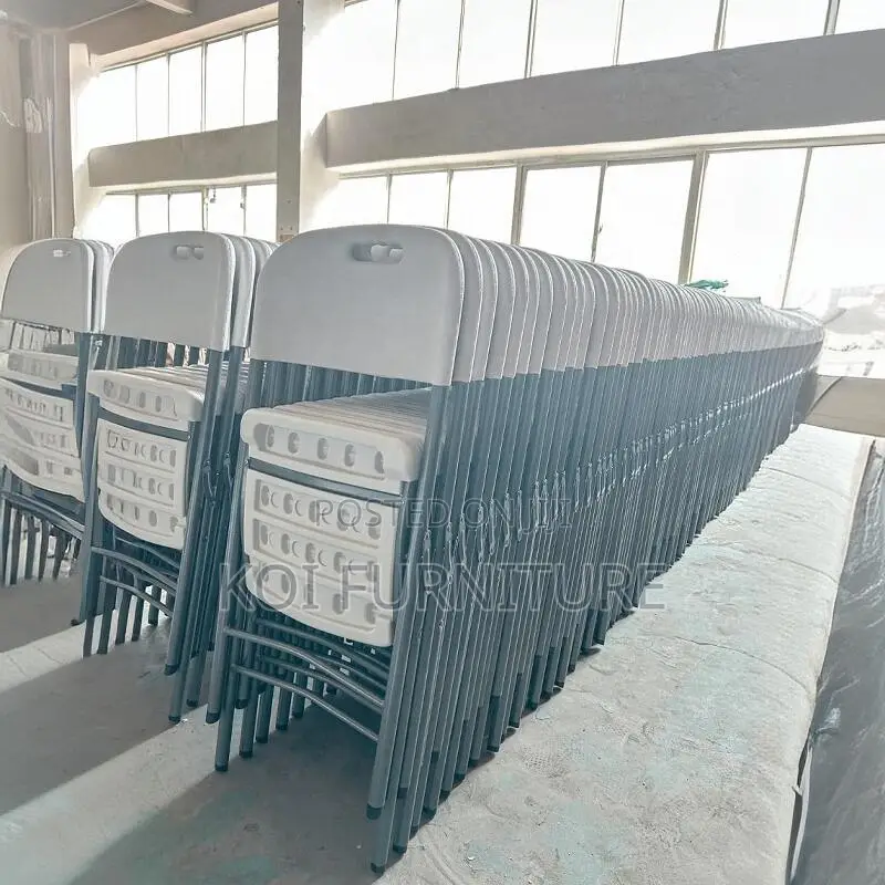 Office Chairs; Foldable White Office Outdoor Seat