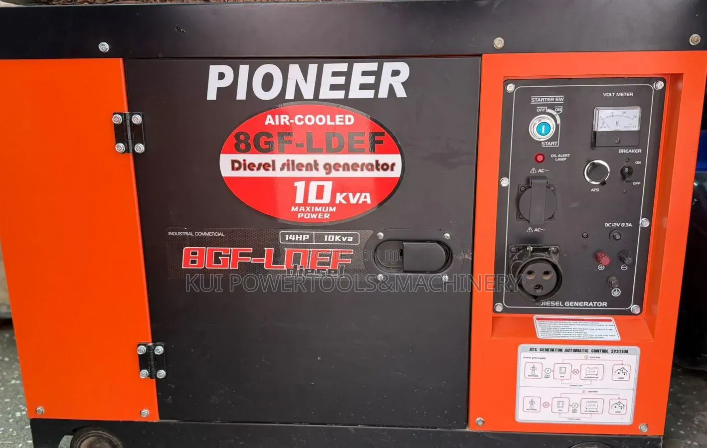 Pioneer 10KVA Silent Generator / 10Kva Diesel Silent Generator