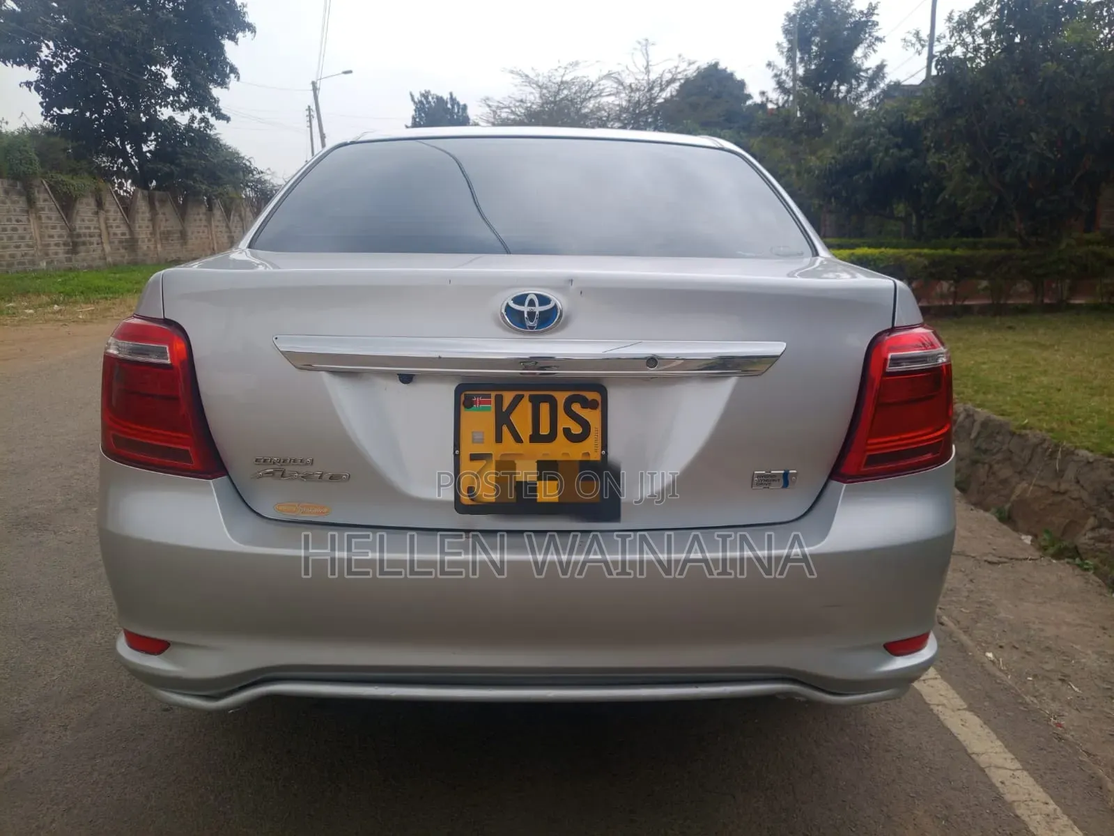 Toyota Axio 2018 Silver