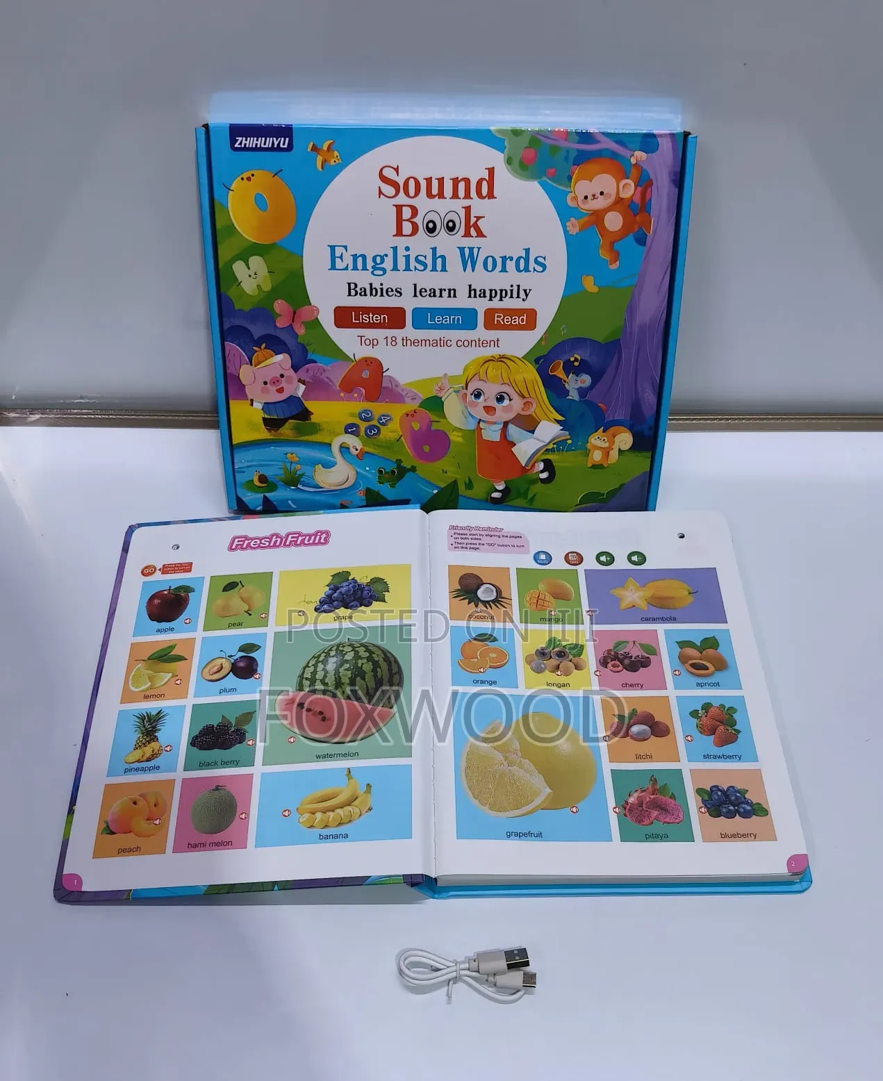 English Learning Sound Book for Babies and Toddlers