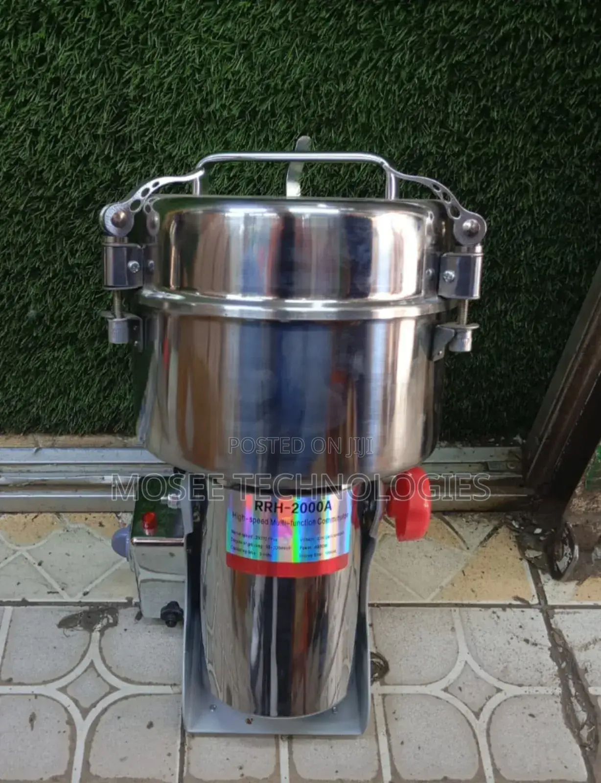 RRH-2000A High-Speed Stainless Steel Commercial Grinder