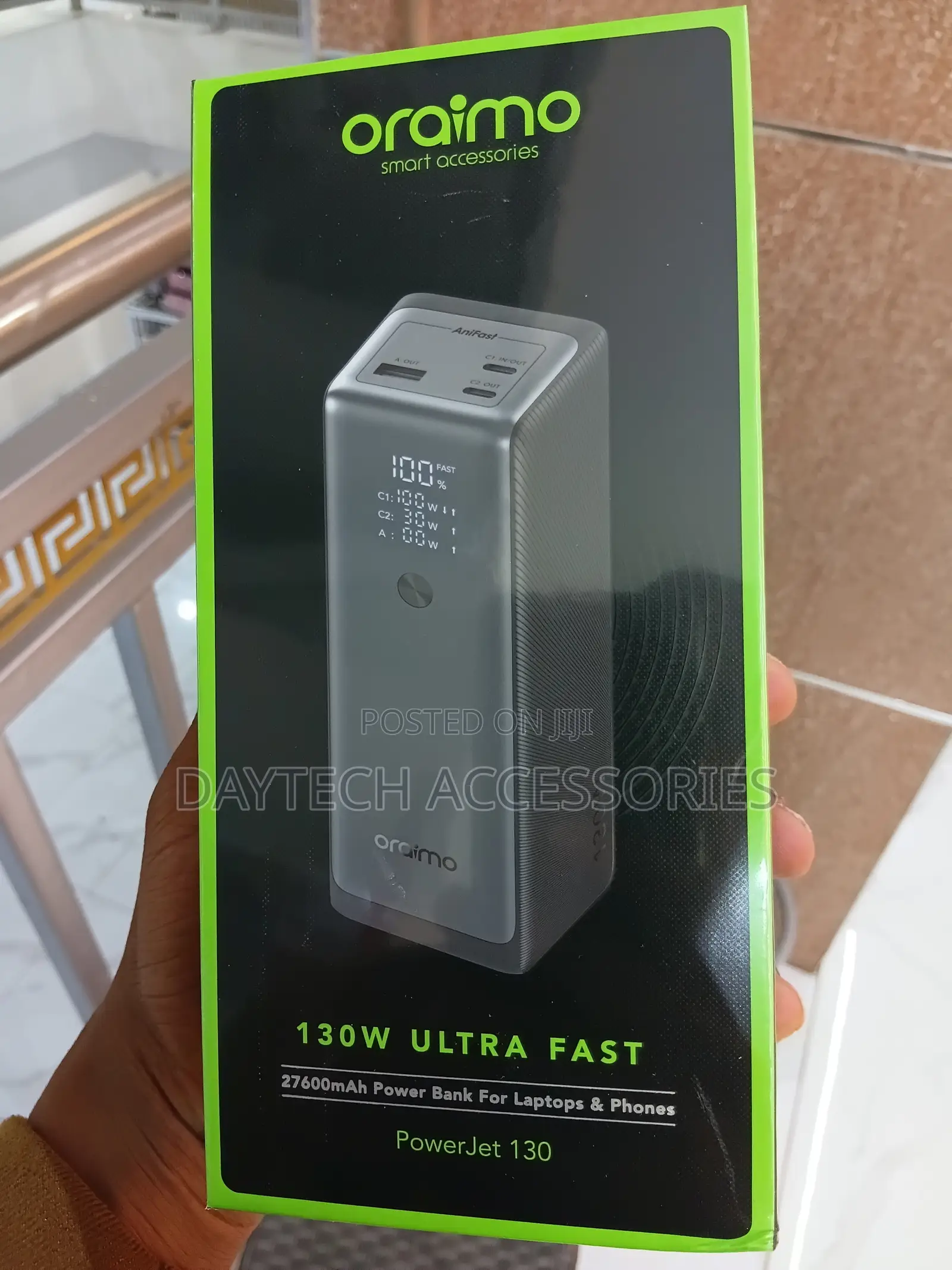 Oraimo PowerJet 130 27600mAh 130W Power Bank