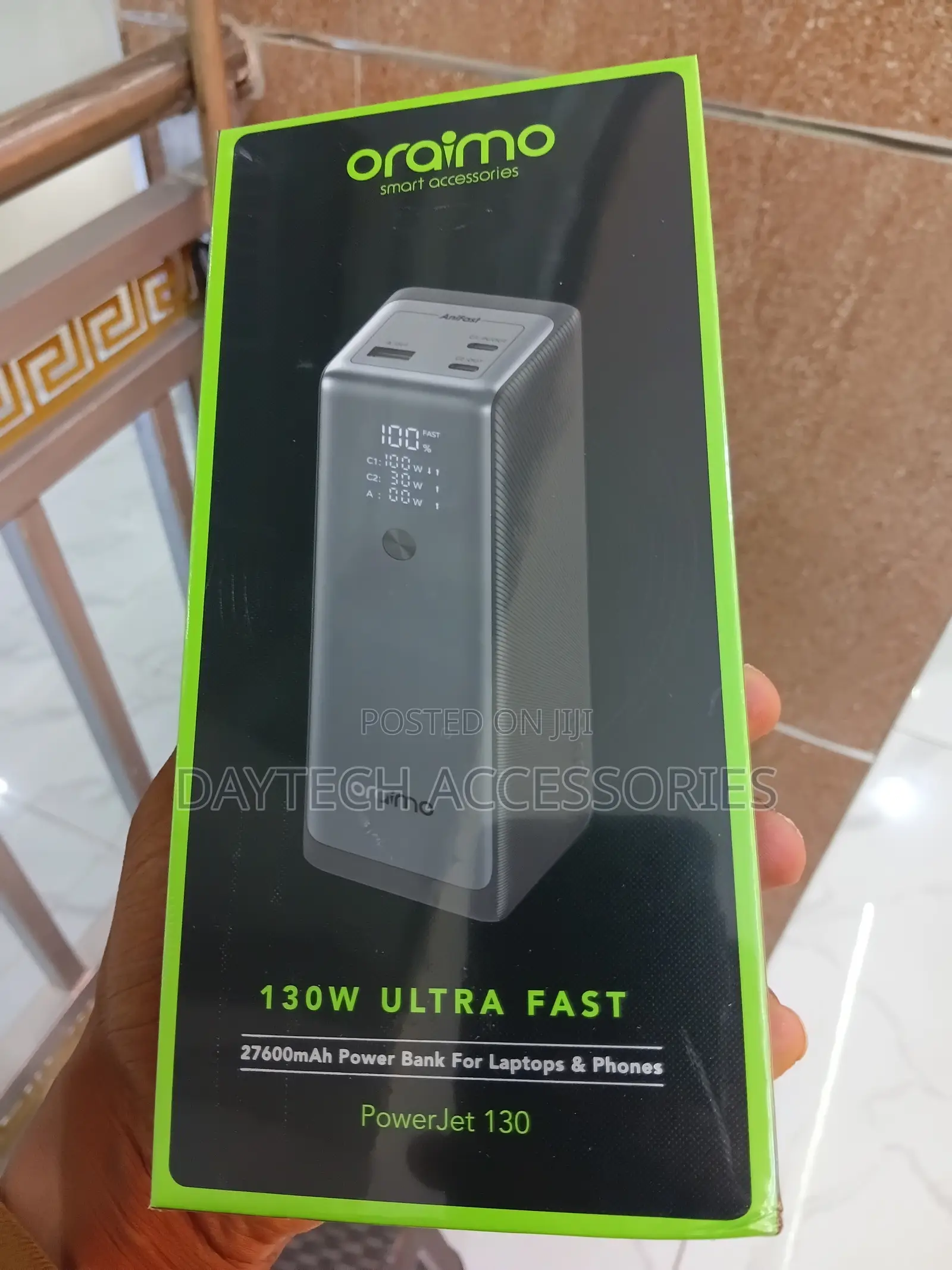 Oraimo PowerJet 130 27600mAh 130W Power Bank