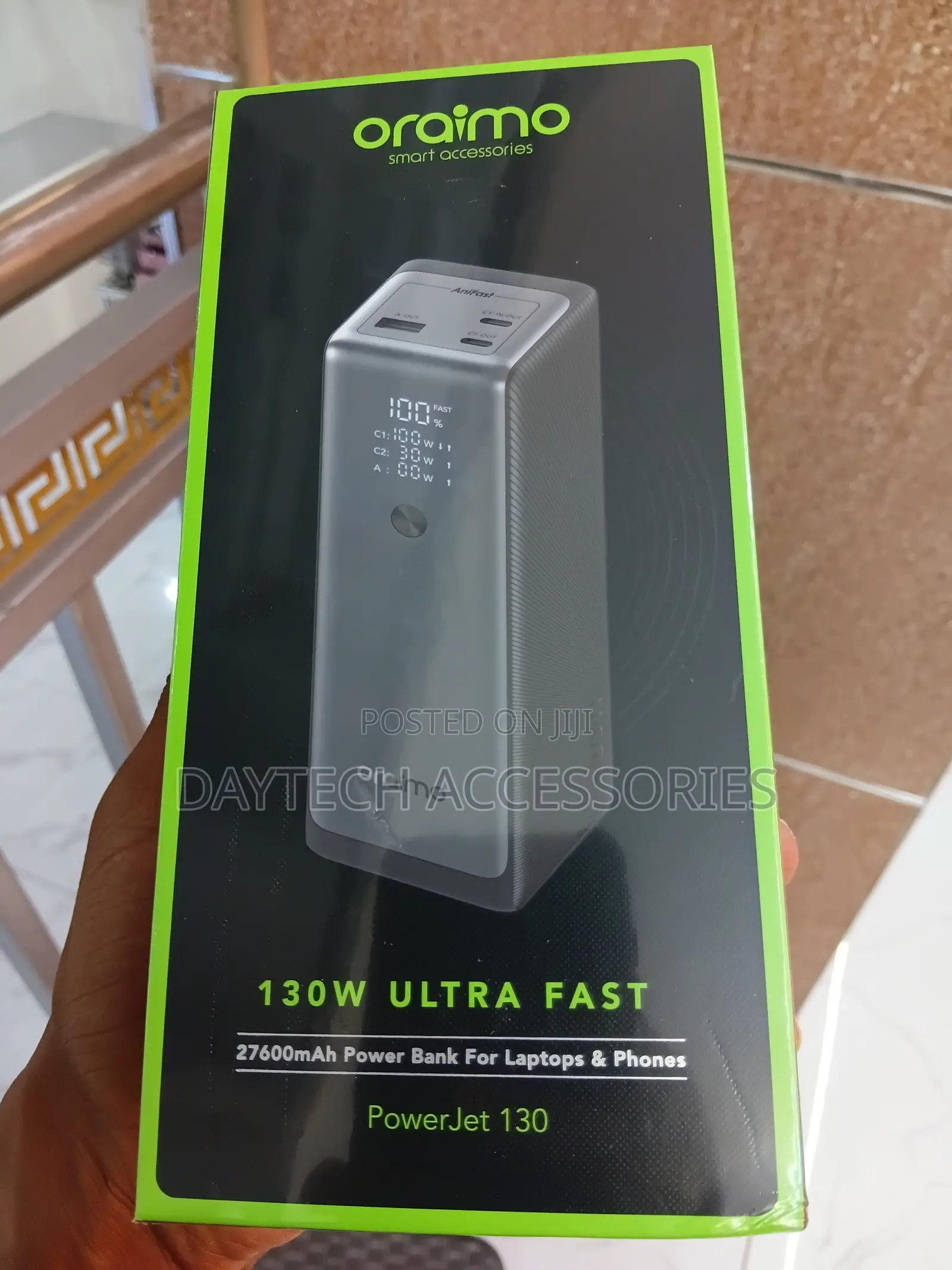 Oraimo PowerJet 130 27600mAh 130W Power Bank