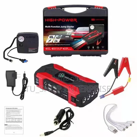 High-Quality Portable Jump Starter Kit –