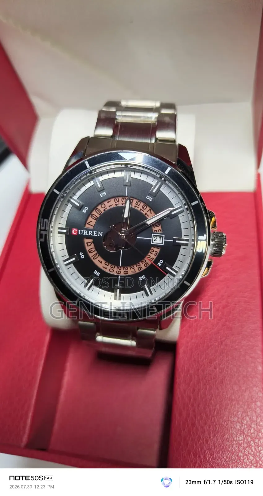 Curren 8359 Black Business Men's Wristwatch