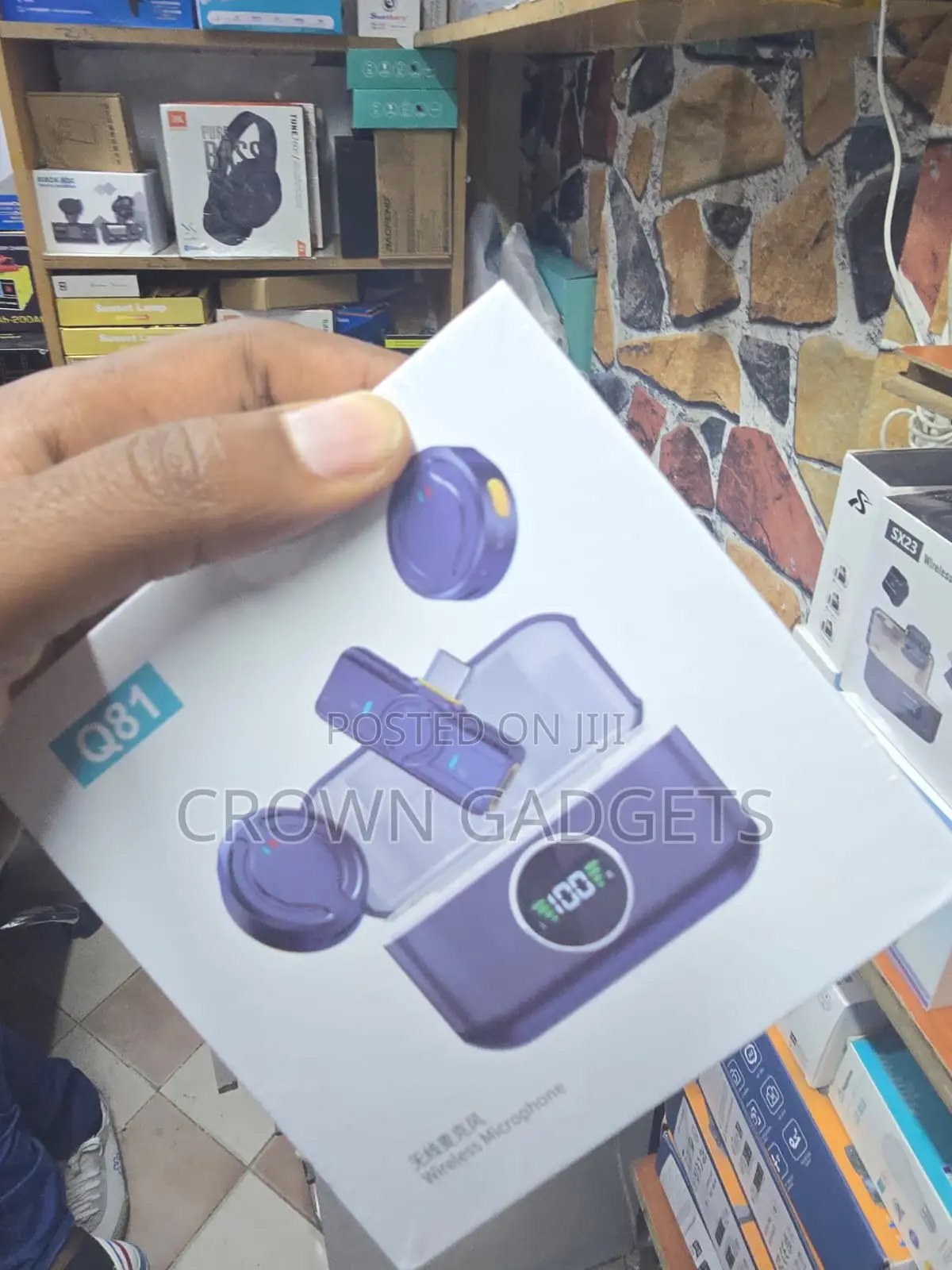 Q81 Noise Reduction Wireless Mic for Vlogging Streaming