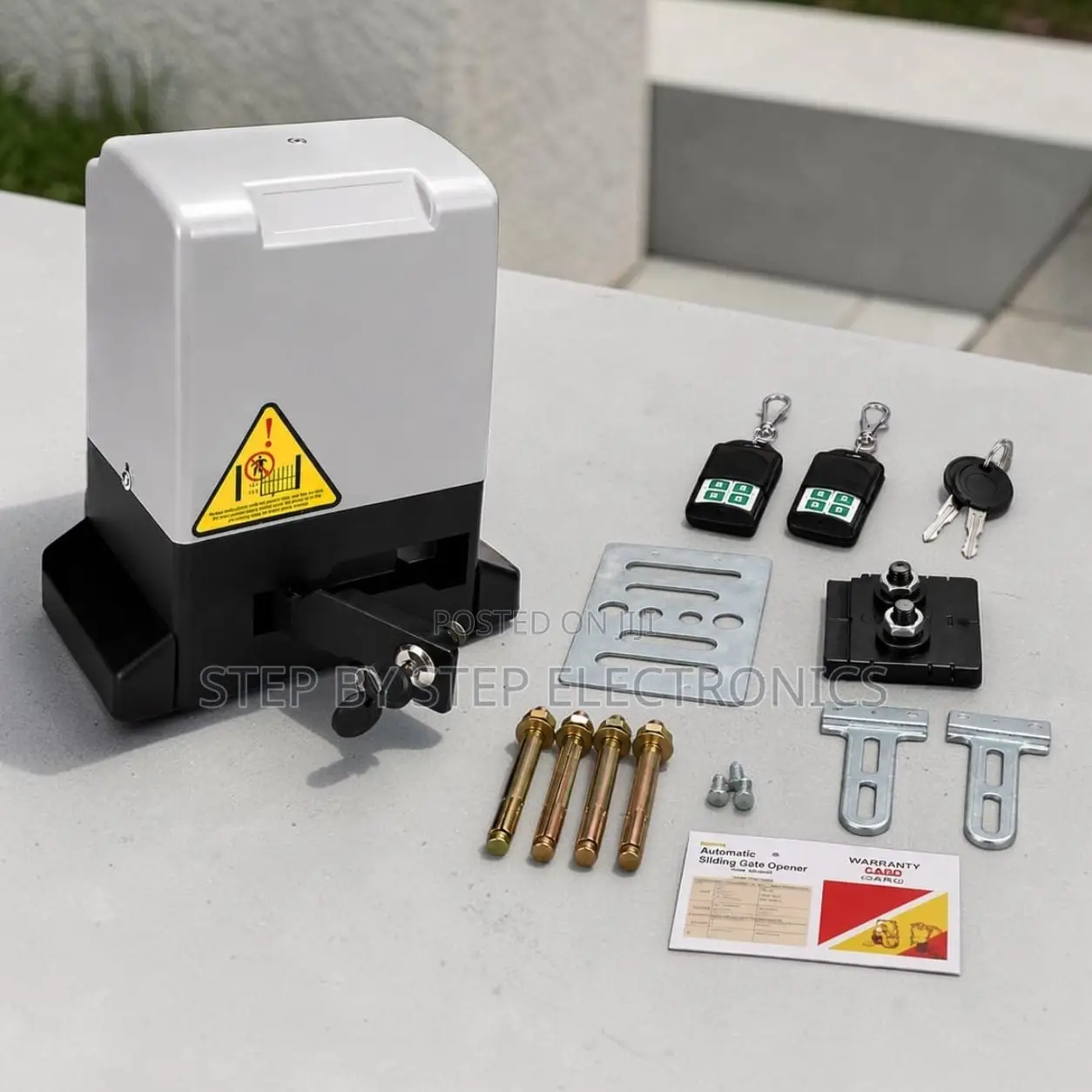 Intelligent Sliding Gate Operator Motor Kit With Safety Features