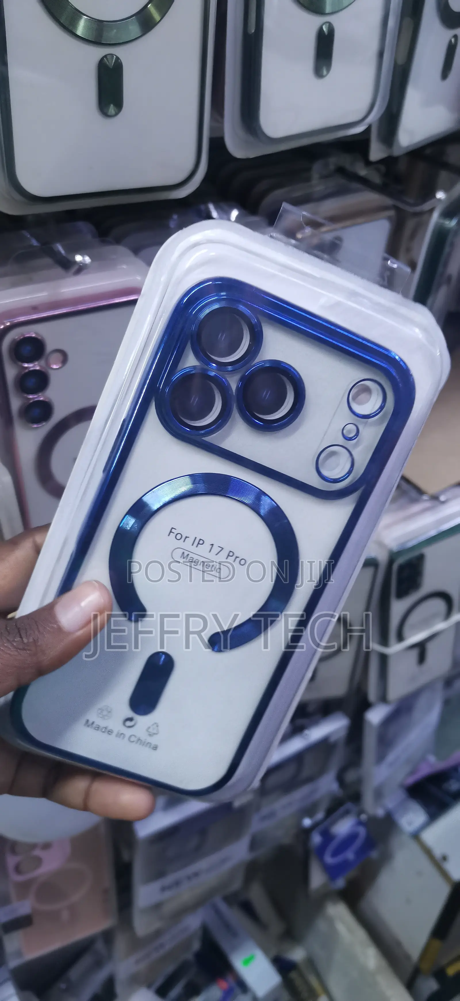 iPhone 17 Pro Featuring a Built-in MagSafe Ring and Individual Camera
