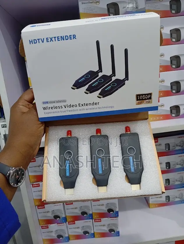 50M HDMI Wireless Extender – Supports 1080P With Two Receivers