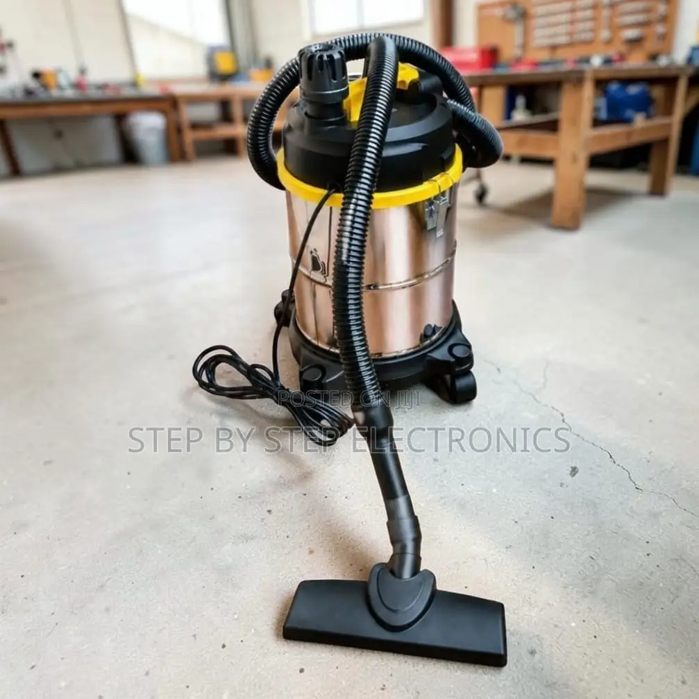 Quick Setup Wet Dry Vacuum Cleaner With Stainless Steel Tank