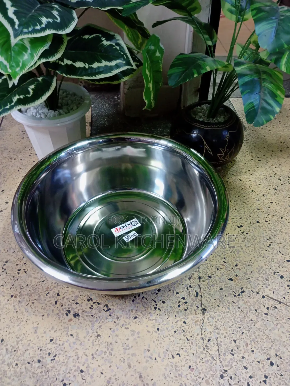 Stainless Steel Mixing Bowl/ 50 Cm Stainless Steel Bowl