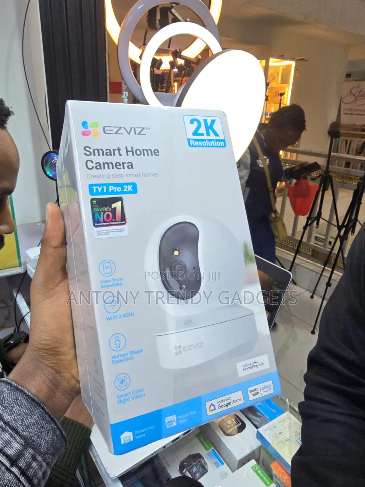 EZVIZ TY1 Pro Smart WiFi Security Camera With Auto Tracking