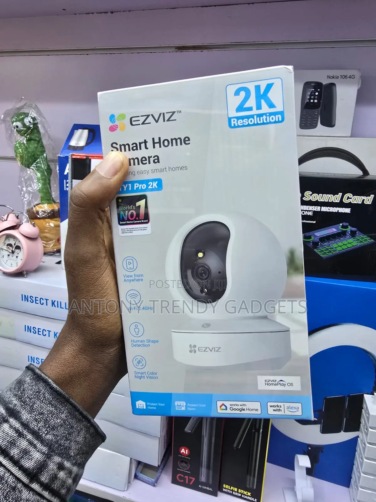 EZVIZ TY1 Pro 360° Smart Home Camera With Human Detection