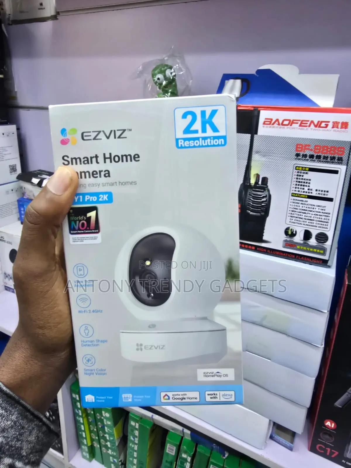 EZVIZ TY1 Pro Smart Indoor Camera With Motion Tracking
